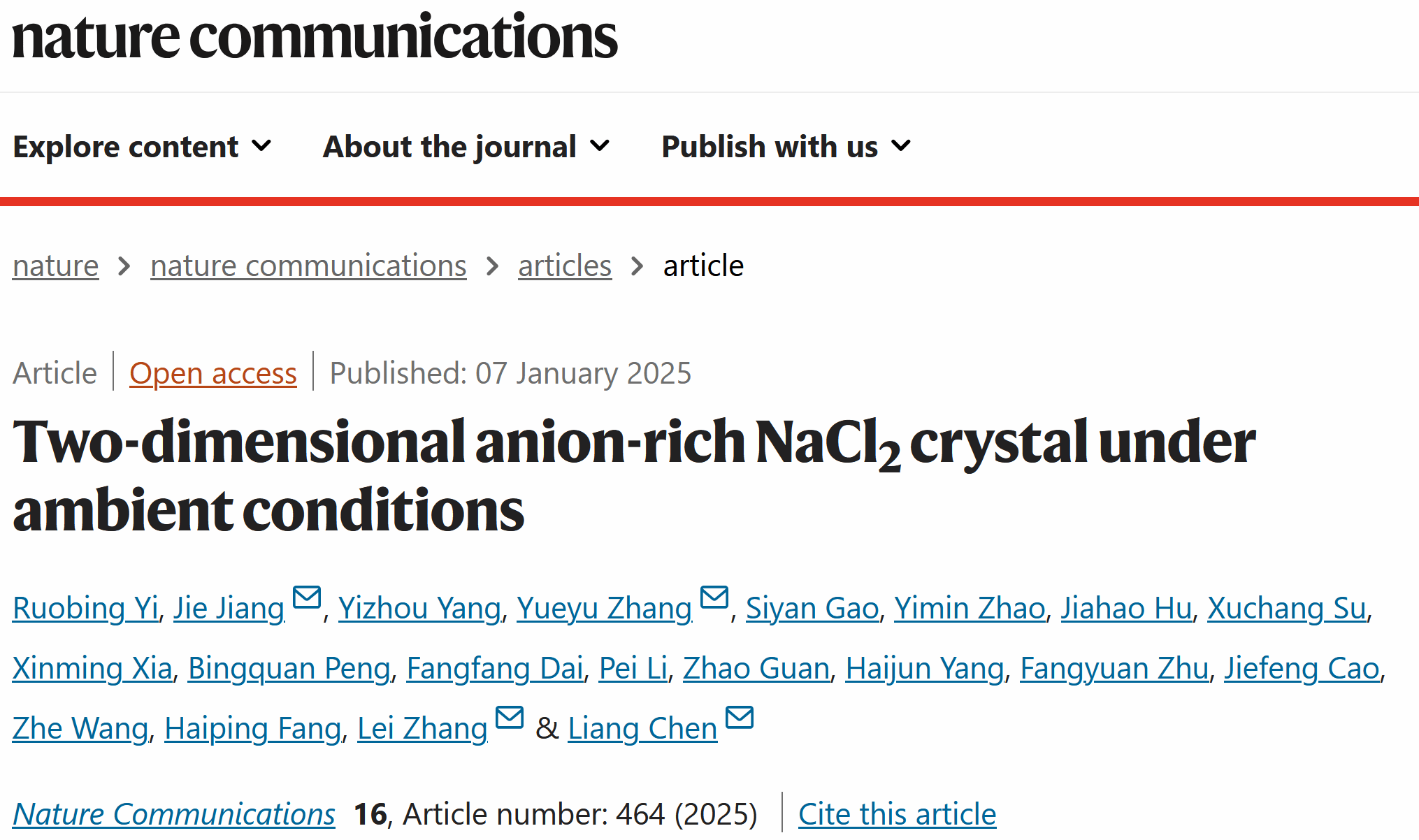 麻豆视
微纳系统表面物理团队在《Nature communications》发表论文